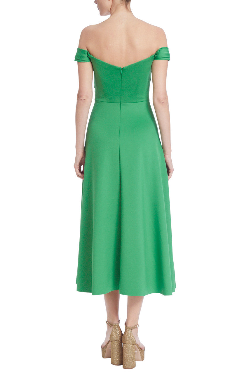 Palm | Off-The-Shoulder Cocktail with 3-D Flowers