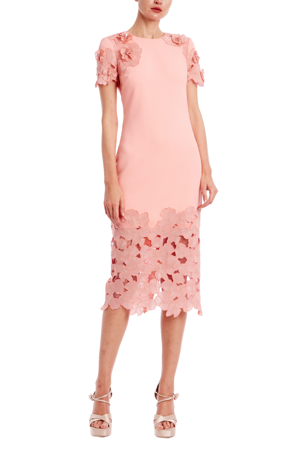pink lace sheath dress Olivia Pink Bodycon Short Lace Dress