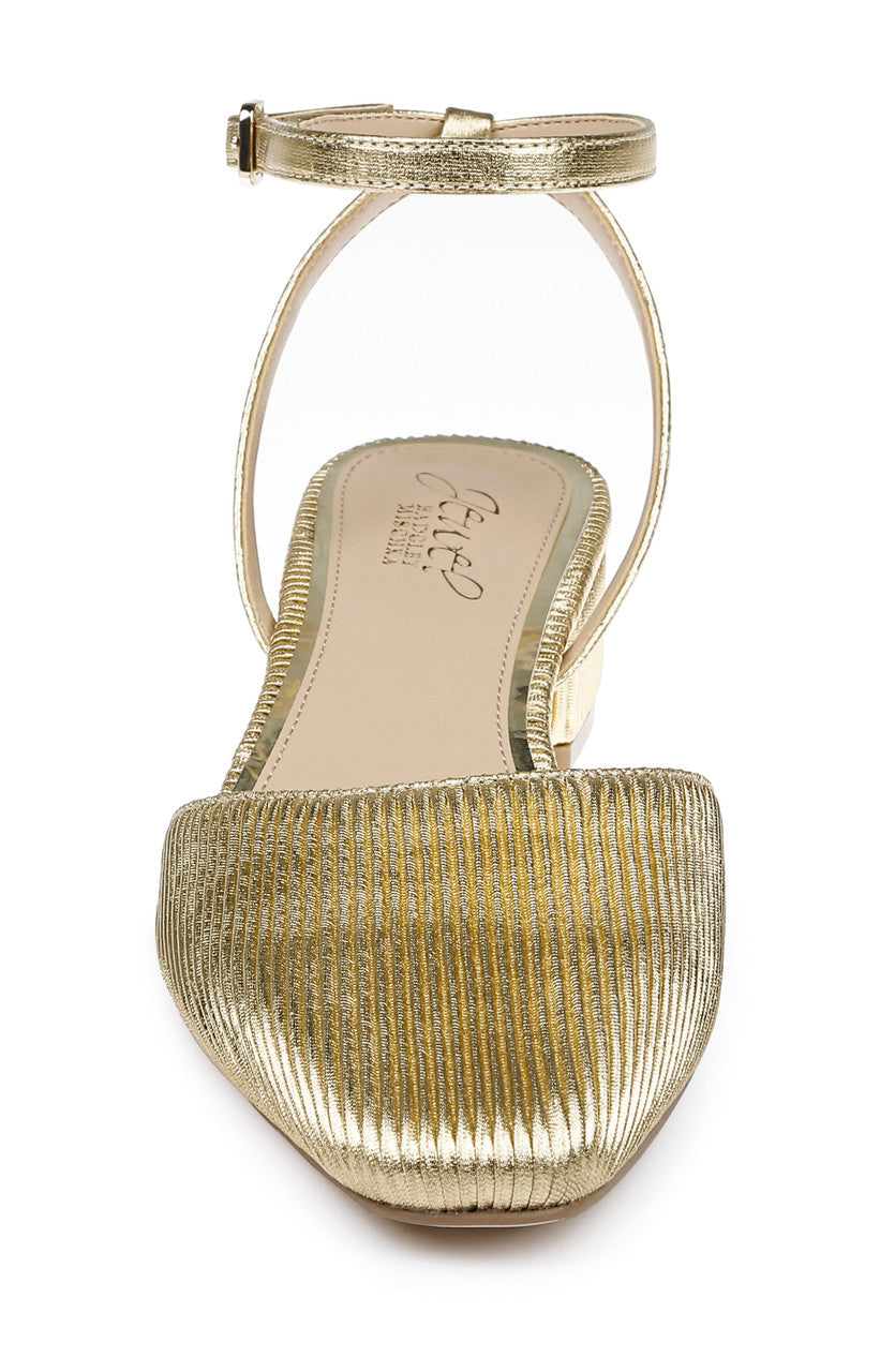 Stacy Low Block d'Orsay Pumps by Jewel Badgley Mischka