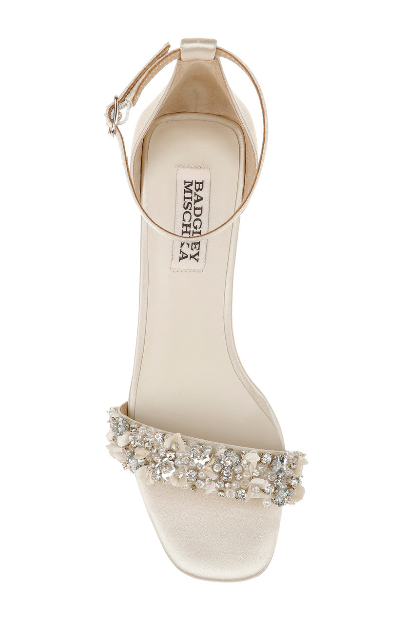 Ivory | Teasha Wedge Sandal