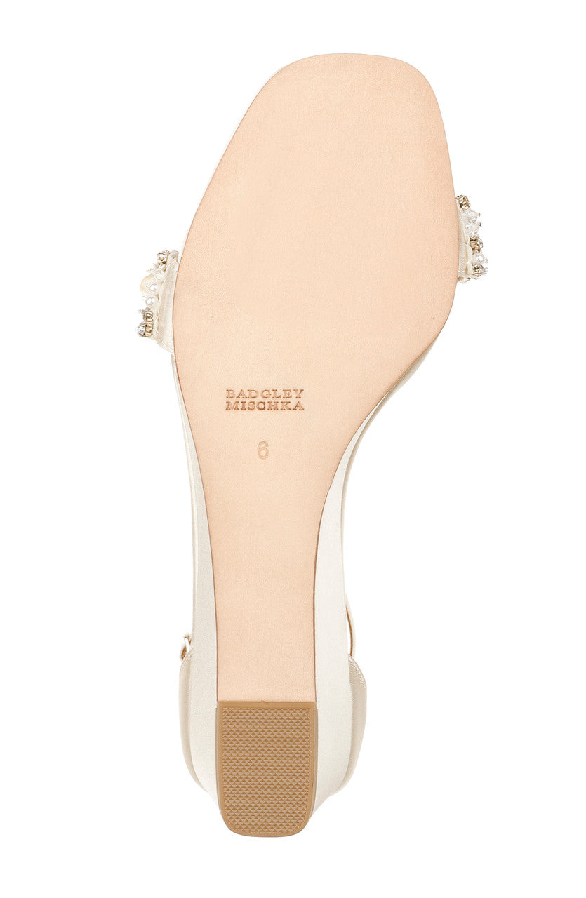 Ivory | Teasha Wedge Sandal