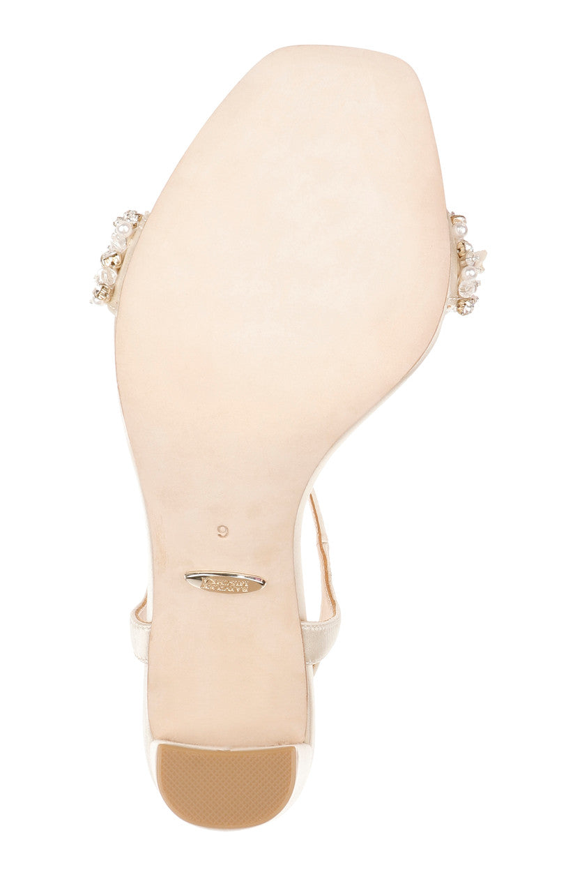 Ivory | Teenie High Block Heel Sandal