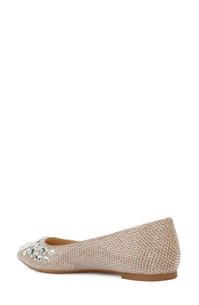 Champagne | Ulanni Diamond Glitter Flat