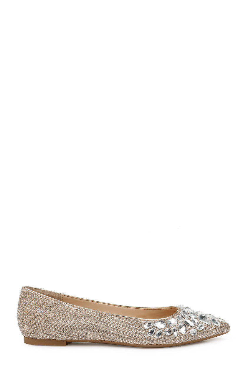 Champagne | Ulanni Diamond Glitter Flat