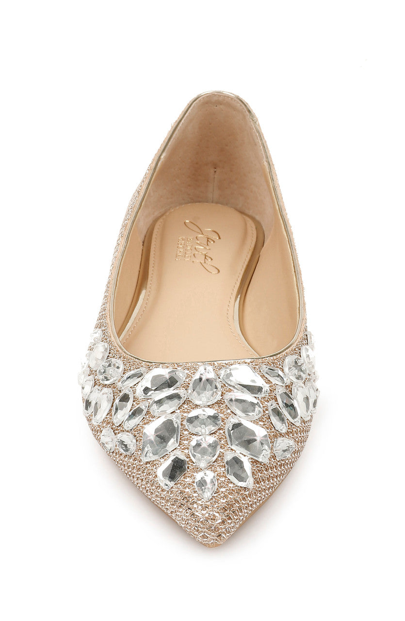 Champagne | Ulanni Diamond Glitter Flat
