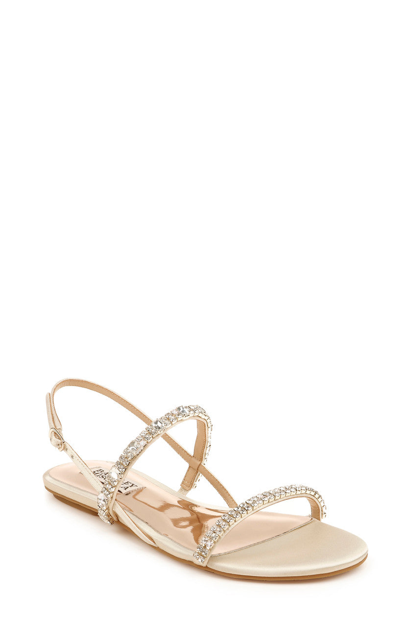 Ivory | Zandra Embellished Strappy Sandal