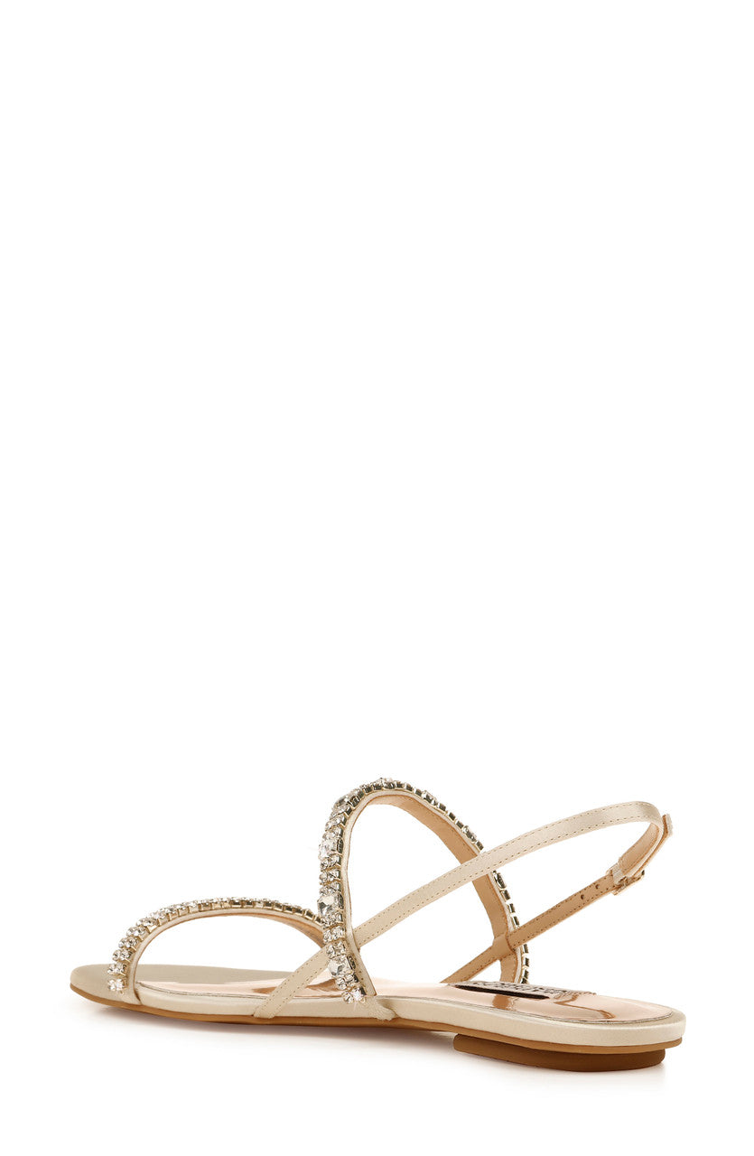 Ivory | Zandra Embellished Strappy Sandal