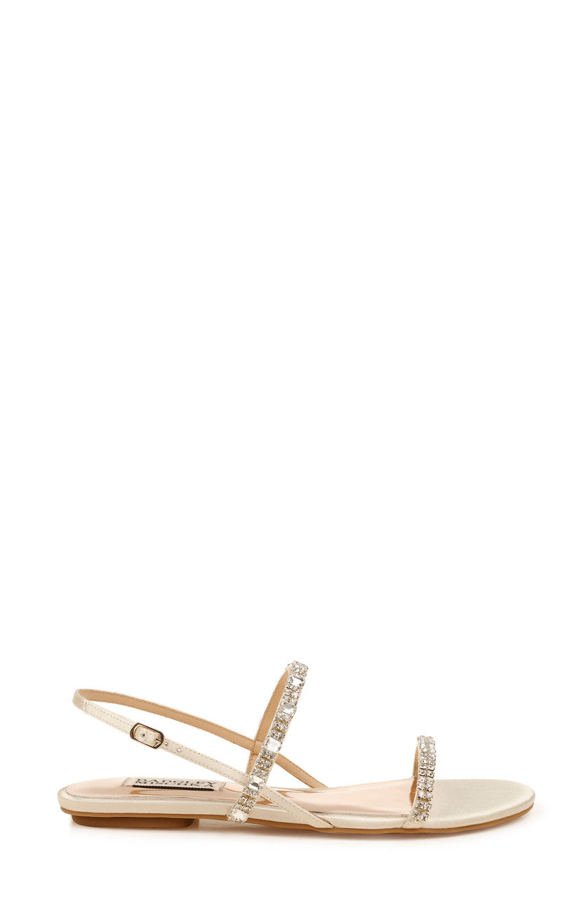 Ivory | Zandra Embellished Strappy Sandal