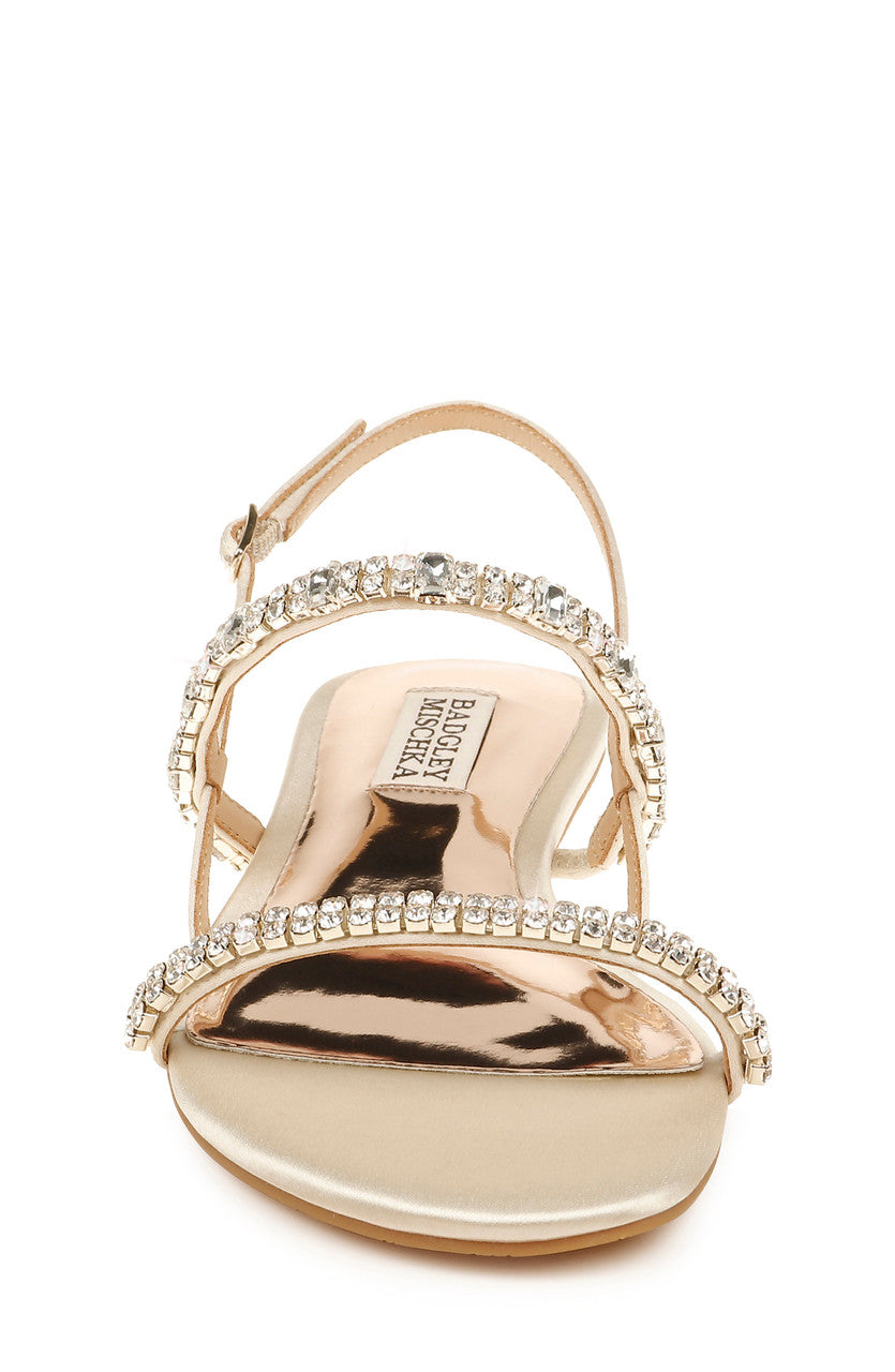 Ivory | Zandra Embellished Strappy Sandal