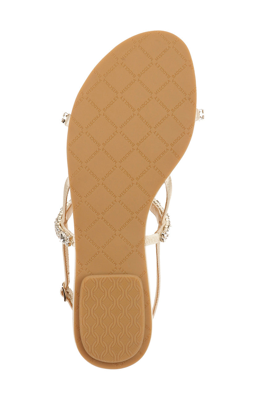 Ivory | Zandra Embellished Strappy Sandal