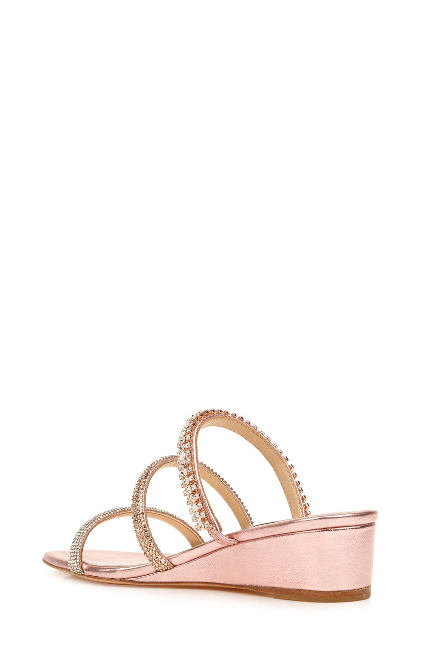 Rose | Zofia Slide On Wedge Sandal