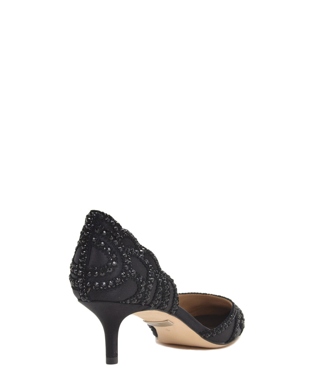 Black | Ginny Pointed Toe D'Orsay Evening Shoe
