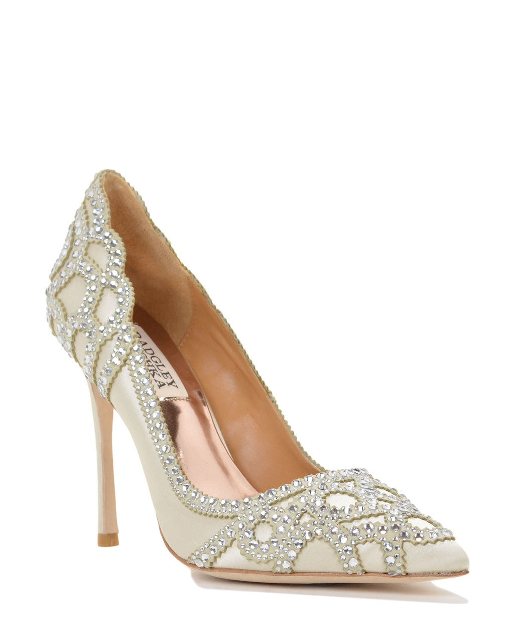 Ivory | Rouge Embellished Evening Shoe