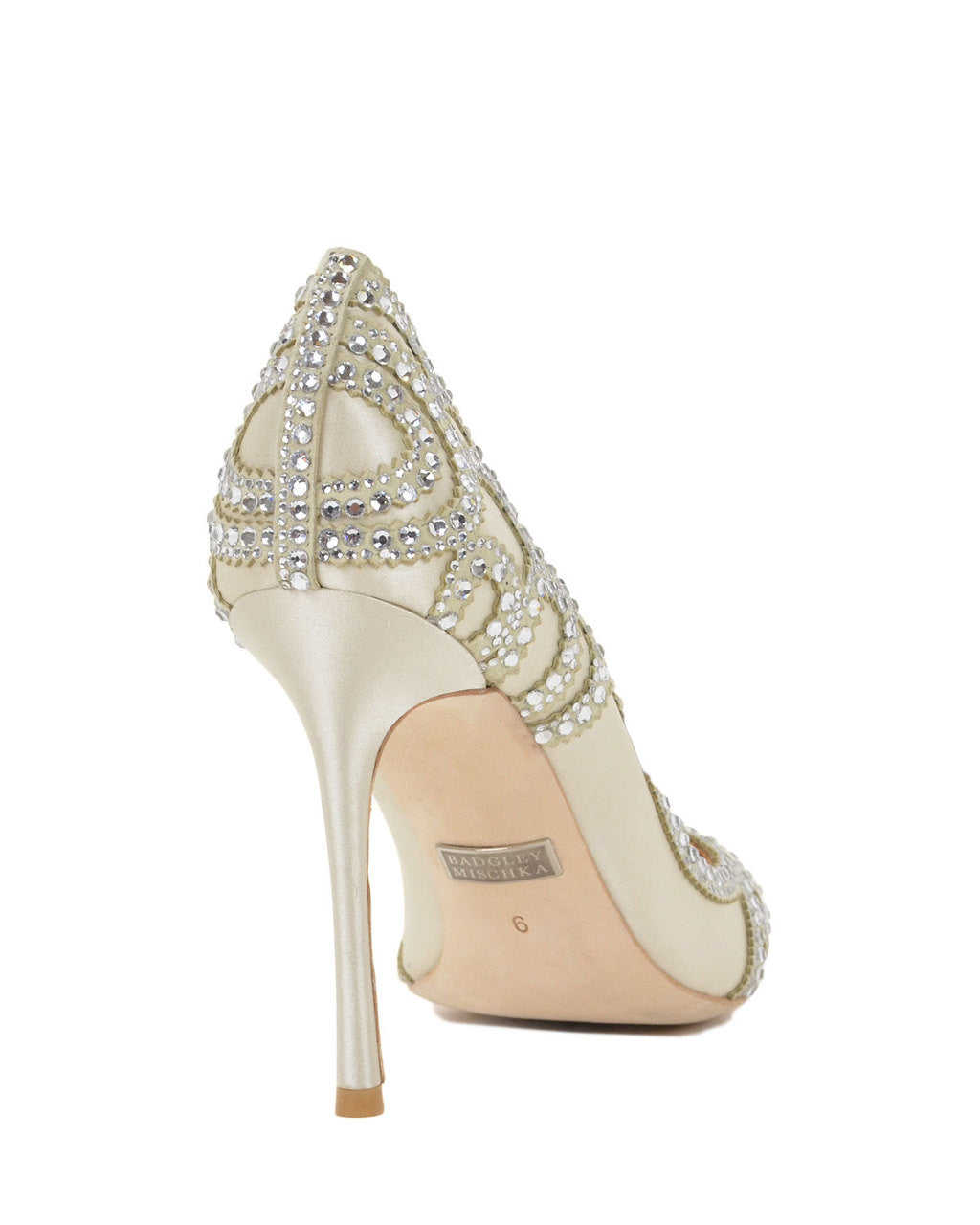 Ivory | Rouge Embellished Evening Shoe